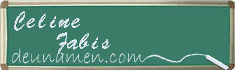 Celine Fabis Visitenkarte
